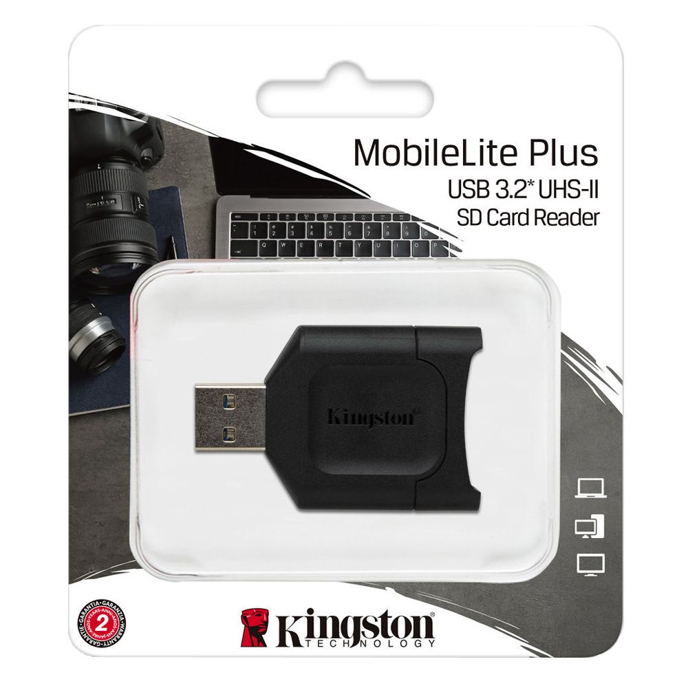 Kingston MobileLite Plus USB 3.2 UHS-II SDHC/SDXC 讀卡機(平行進口)