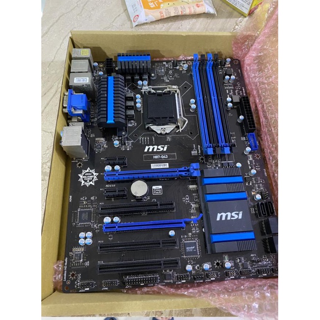 msi H87-G43主機板(故障)(有擋板)