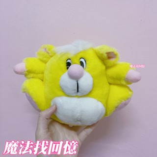 B11箱 不知道什麼生物 黃色 老鼠 圓滾滾 絨毛 早期 復古 娃娃 玩偶
