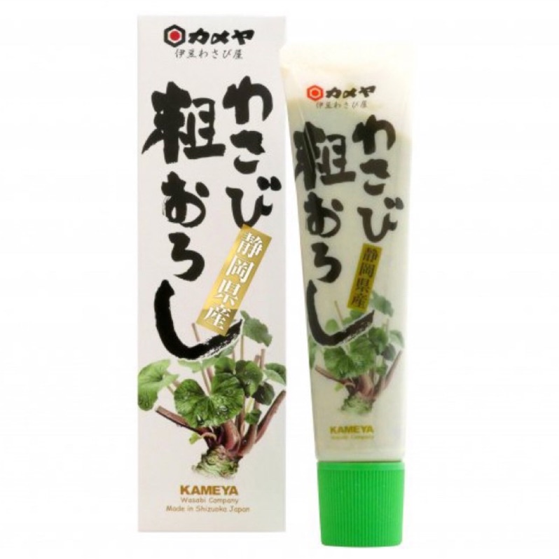 日本 龜谷 KAMEYA 芥末山葵醬 粗粒