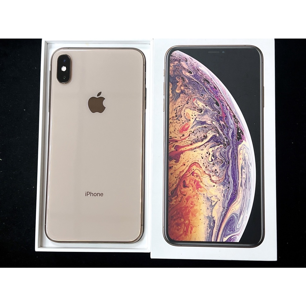 【直購價:7,500元】Apple iPhone XS Max 64GB 金色 ( 二手 9成新 ) ~可用舊機貼換