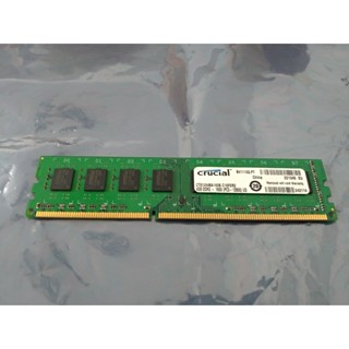【二手】Crucial美光4G DDR3 1600MHz 桌上型記憶體 PC12800