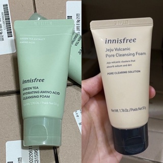 innisfree 悅詩風吟 火山泥洗面乳 50g 綠茶洗面乳