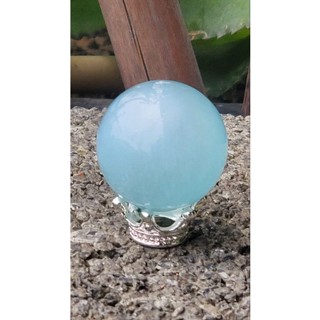 星光海藍寶球海藍寶球星光效應海藍寶