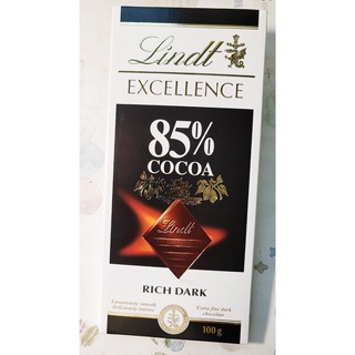 【Lindt 瑞士蓮】極醇系列85%巧克力片 100g短期品(效期2024/09/30)市價169元特價79元