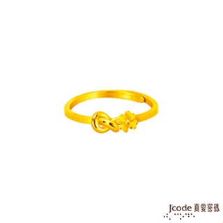 J'code真愛密碼金飾 大甲媽 桃花結緣黃金戒指 (現貨+預購)