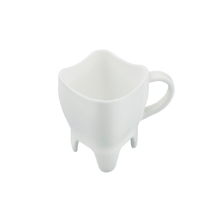 牙形塑料牛奶杯 牙科禮品 水杯 咖啡杯