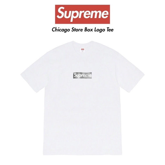 代購 SUPREME Chicago BOX LOGO tee 芝加哥開幕限定