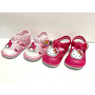 【☆☆】專櫃 Hello Kitty 822501寶寶涼鞋 嗶嗶鞋(啾啾包趾) 學步鞋 台灣製造
