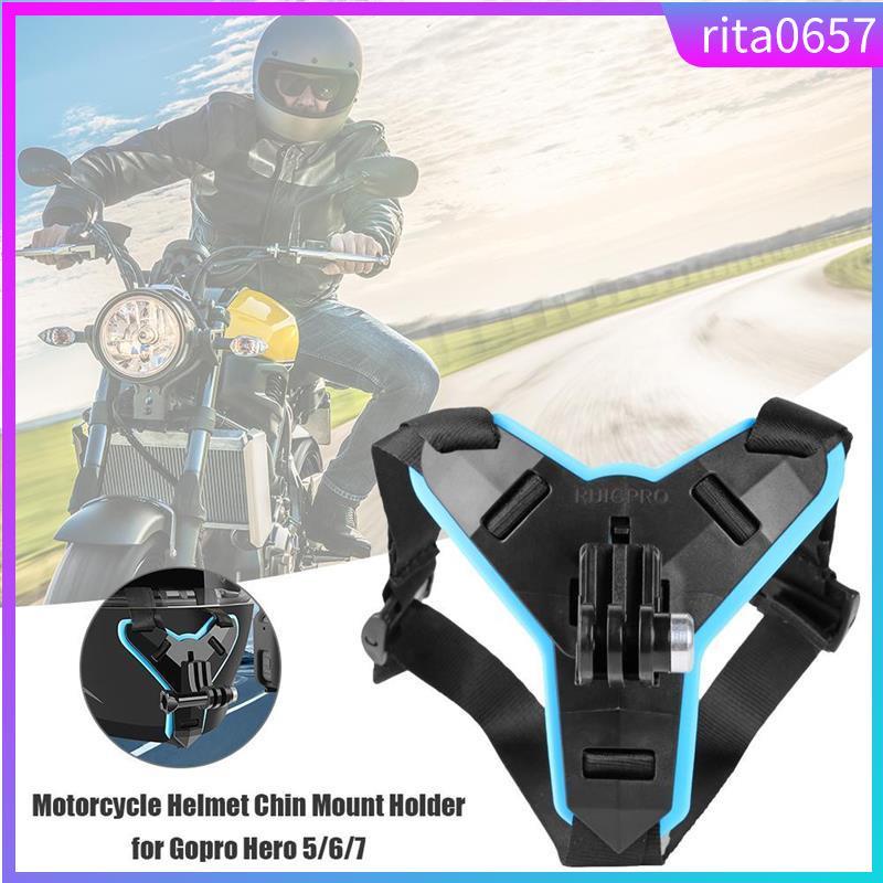 Motorbike Chin Mount Holder for Go Pro Action Cam Hero 9 8 7