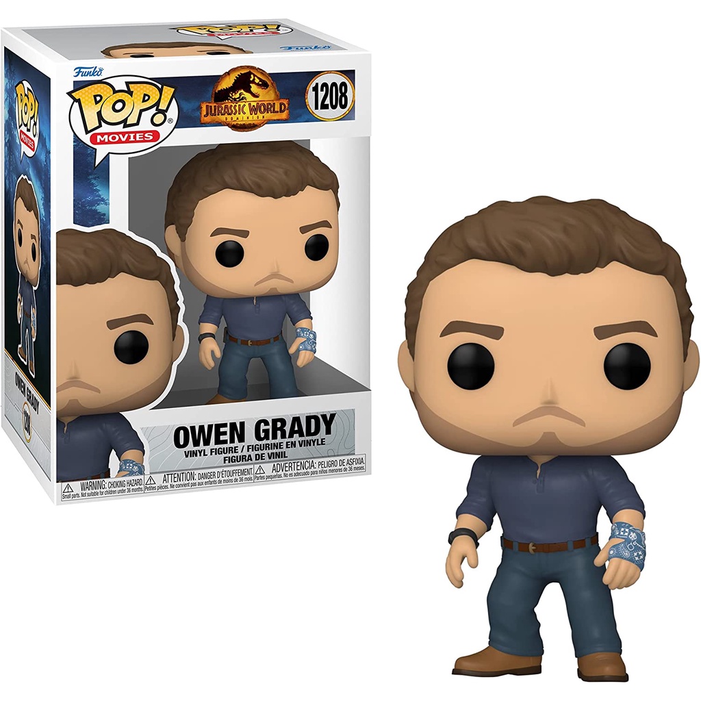 【幫長拍賣】美版／FUNKO POP No.1208／侏羅紀世界／Jurassic World／歐文·葛雷迪／Owen