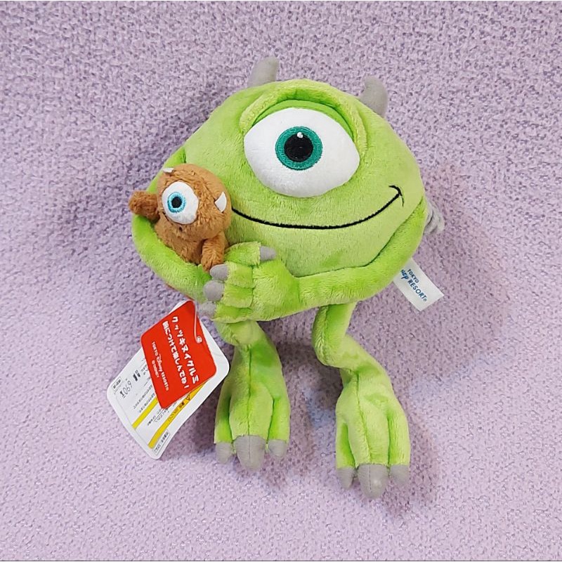 全新 日本迪士尼樂園 怪獸大學 小麥 大眼仔玩偶 怪獸電力公司 小麥奇 大眼怪娃娃 小麦麥 麥克華斯基 邁克華斯基公仔