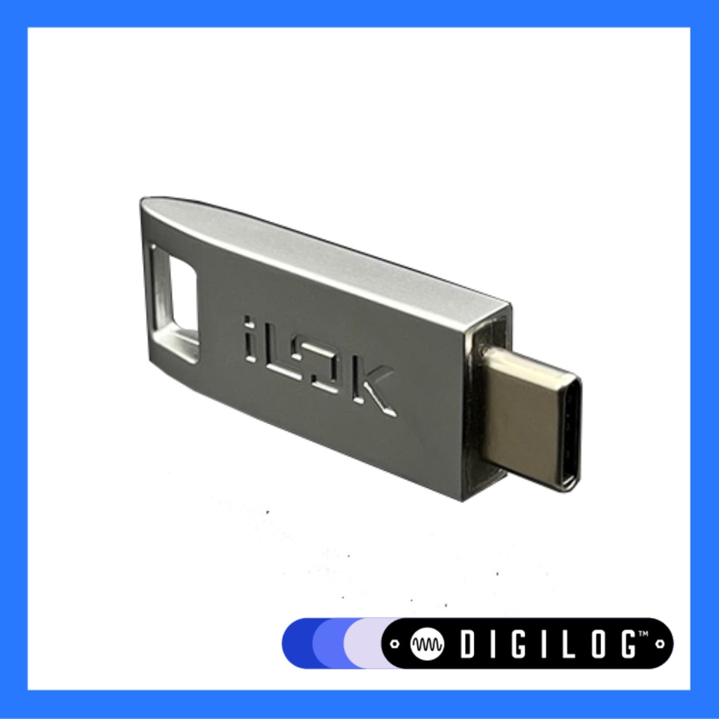 [DigiLog] iLok 3 第三代 Type-C 軟體序號金鑰 USB 鑰匙
