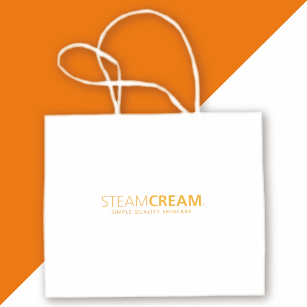 【steamcream蒸汽乳霜】STEAMCREAM蒸汽乳霜 品牌紙袋