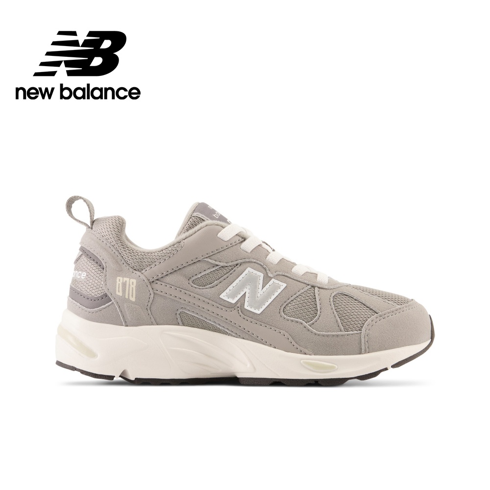 【New Balance】 NB 童鞋_中性_灰色_PV878MC1-W楦 878 中童
