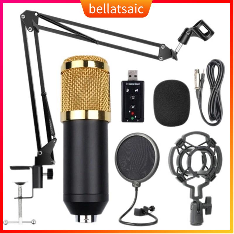 BM-800 Set Condenser Computer Audio KTV Microphone set (mic+