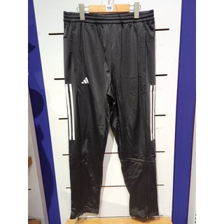 【清大億鴻】ADIDAS 3S KNIT 男款運動長褲 保暖 內磨毛HT7180黑白色