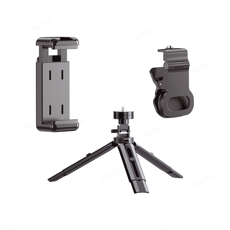 夾式補光燈配件 1/4雲台夾 冷靴一字夾 三腳架 手機夾 手機配件 直播架 桌上手機架 拍照腳架 相機腳架 攝影腳架