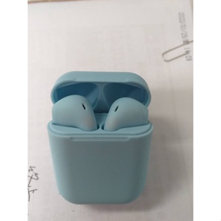 觸控感應無線 馬卡龍色 藍芽耳機 i12 雙耳通話 i9s i7s 藍牙耳機 蘋果/安卓通用 蘋果耳機 APPLE耳機