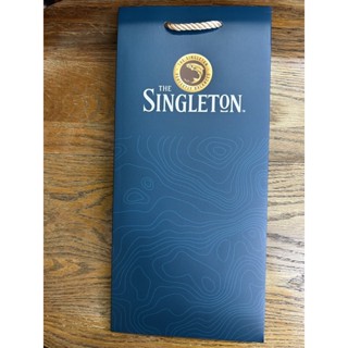 （全新）Singleton 蘇格登 禮盒提袋/紙袋/威士忌袋/禮品袋