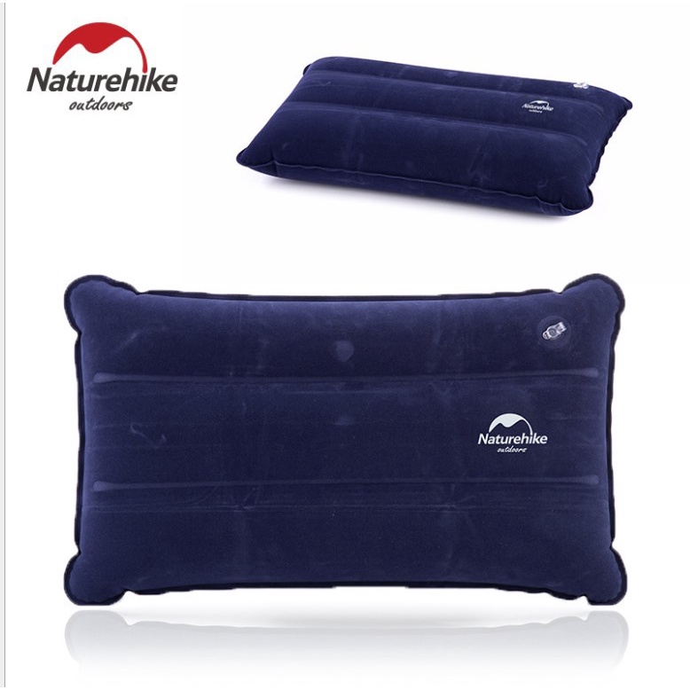 【新奇屋】 NH Naturehike 充氣枕頭旅行枕頭户外枕頭植絨舒適睡枕 午睡枕 靠枕 90g