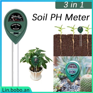 3 in 1 Soil PH Meter Flower Pot Hygrometer Soil Tester Plant