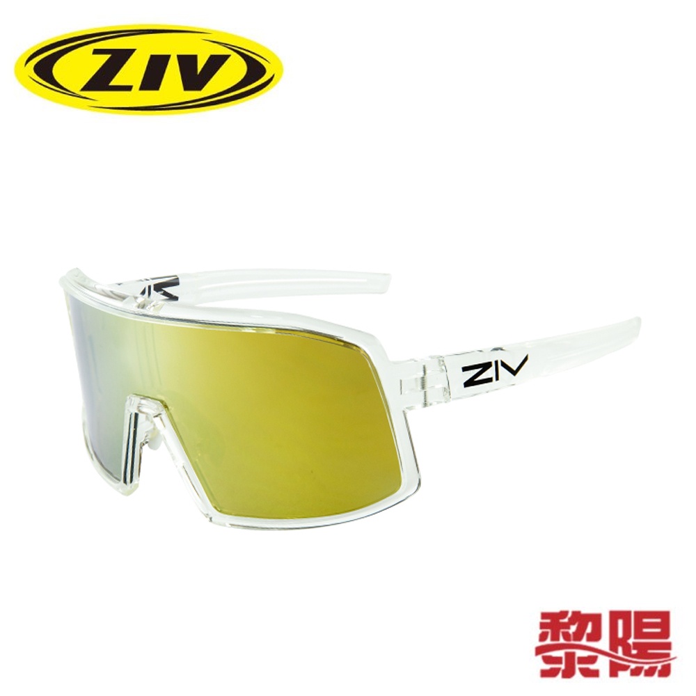 ZIV S116048 BLADE太陽眼鏡 亮透明框/茶電古銅金 超輕/超彈力/防撞/抗UV 42ZS116048
