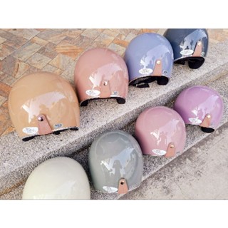 🍭 ins 韓式 多巴胺 莫蘭迪色系 送抗UV長鏡片 臺南門市 時尚電鍍邊條 復古帽 泡泡鏡片 半罩 全罩 安全帽