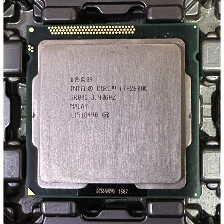 二手良品 intel 處理器 i7-2600k 四核心 LGA 1155