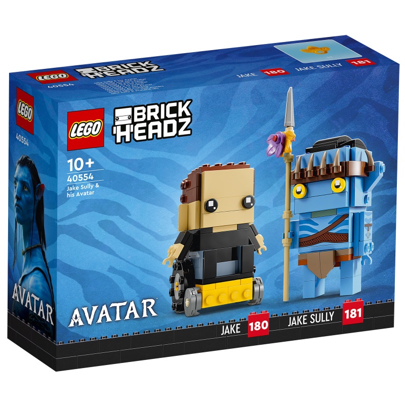[飛米樂高積木磚賣店] LEGO 40554 BrickHeadz Jake Sully &amp; his Avatar 阿凡