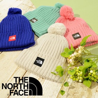 [現貨] [日日選物] 日本限定 TNF THE NORTH FACE 北面 日本製 針織帽 寶寶毛帽 玩雪必備