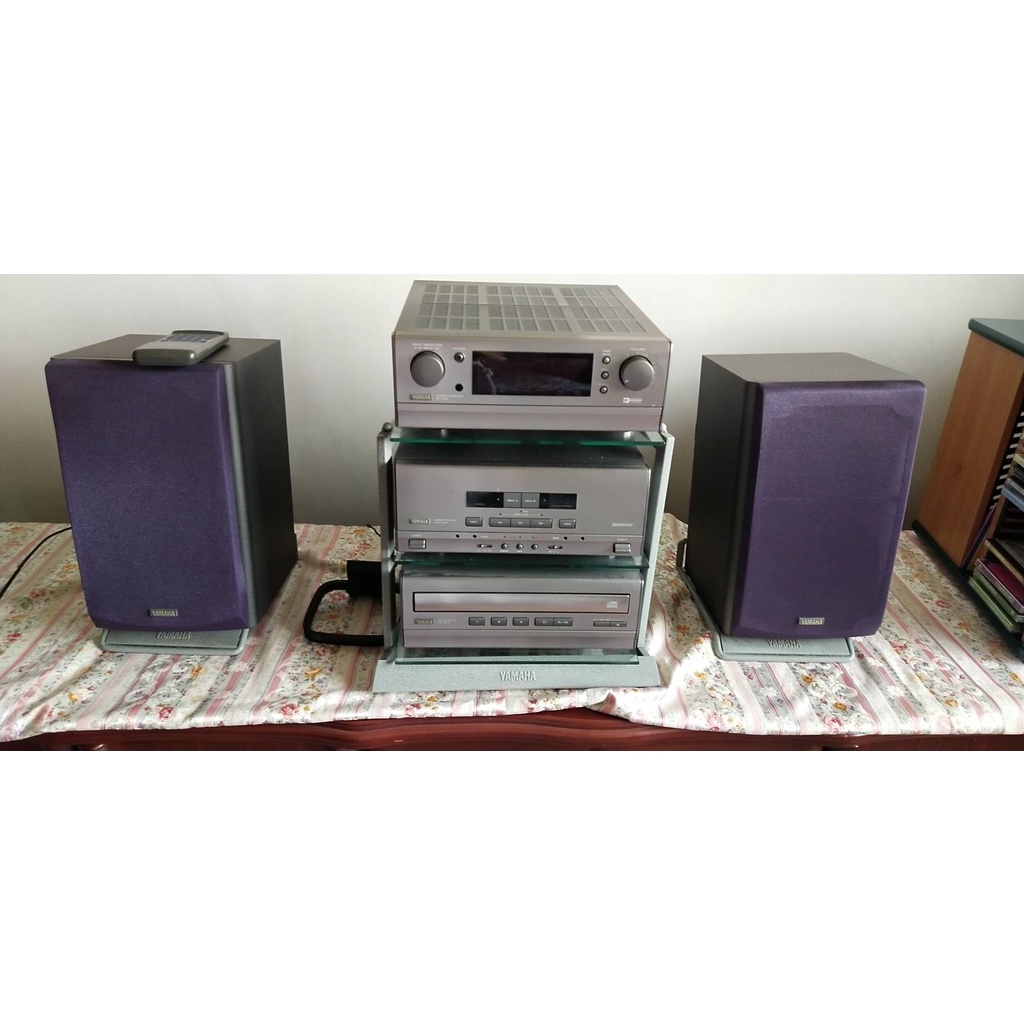 二手YAMAHA RX-875全套音響 CD播放 (可放3片) 高級音箱  *暫限面交*丨 音響 日本音響 二手音響