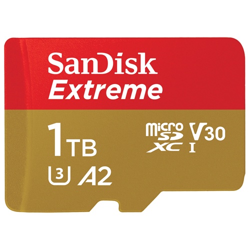 新規190MB SanDisk Extreme microSDXC UHS-I (V30)(A2)1TB 記憶卡 公司貨