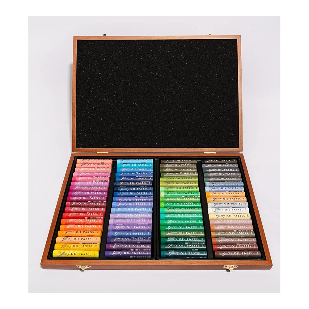 Mungyo Gallery 軟油畫棒木盒 72 件套 - 各種顏色