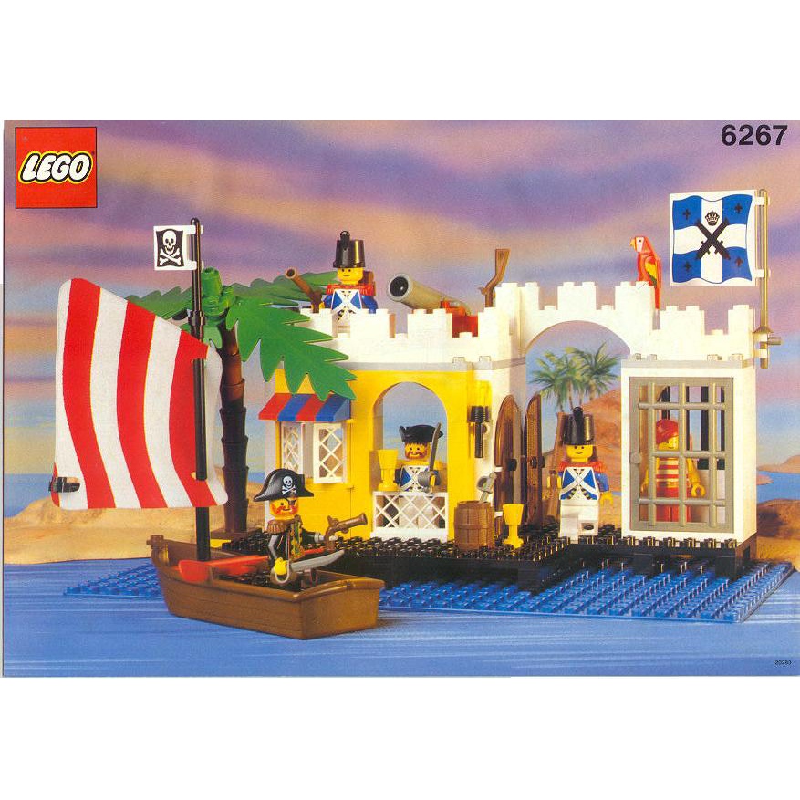 【樂高資本】LEGO 6267 Lagoon Lock-up  官兵看守所 海盜系列 無盒 無說明書 P31