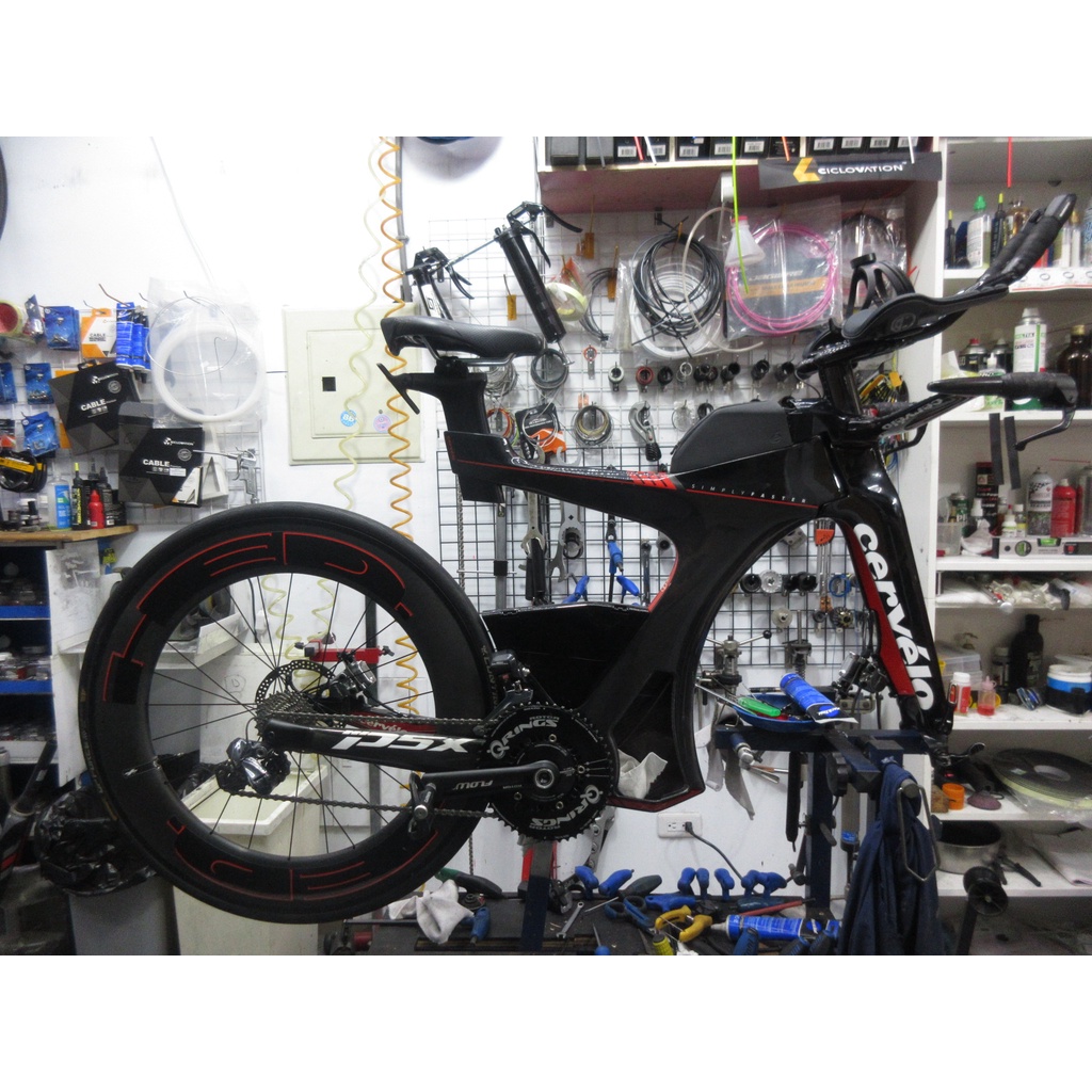 CERVELO P5X 三鐵車 全拆大保養 拆頭碗培林保養 拆BB培林保養 拆輪組花鼓培林保養 拆棘輪座培林保養 卡踏