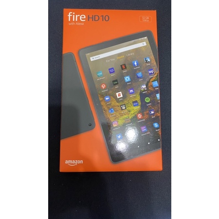 [現貨免運] 2021年最新 Amazon Fire HD10 10吋 3G RAM 32GB 亞馬遜 平板 黑