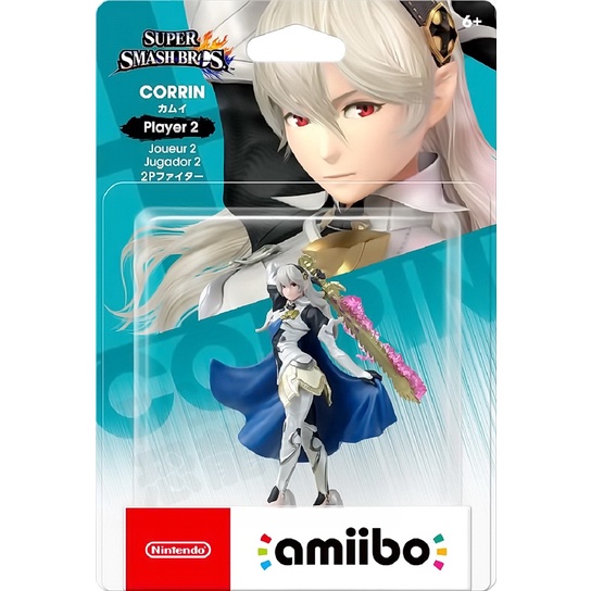 任天堂 AMIIBO NFC SWITCH NS 任天堂明星大亂鬥 神威 卡姆伊 2P 女 聖火降魔錄 KAMUI 台中