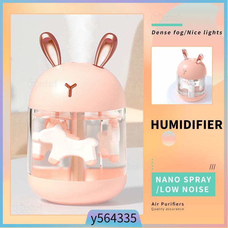 Humidifier Diffuser Portable Air Purifier Freshener Rabbit H
