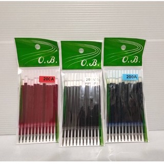 GD-1082【王華 OB 200A筆芯0.5mm】OB 200A 原子筆芯｜上班族補充芯｜書寫順暢｜可加購更省運費