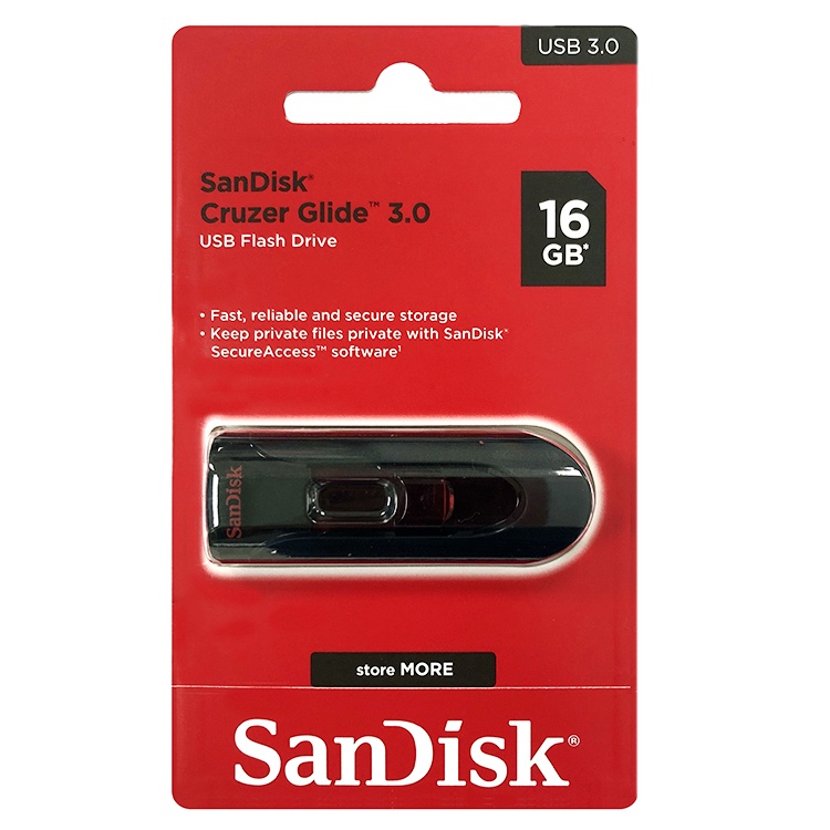 【中將3C】SanDisk 16GB Cruzer Glide CZ600 USB 3.0 隨身碟 .CZ600-16G