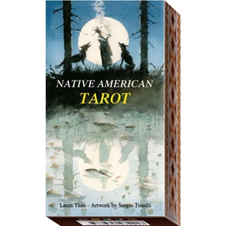 美國原住民塔羅,贈中文翻譯｜Native American Tarot｜聖甲蟲版本,反映了美國原住民的精神和意義【左西】