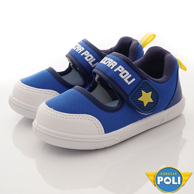 卡通(零碼)POLI童鞋 波力休閒鞋21366藍(19-20cm)