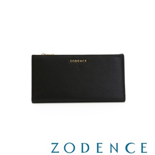 ZODENCE LIZ進口牛皮對開輕薄長夾ZDCXC025C01AB2 黑色$2980