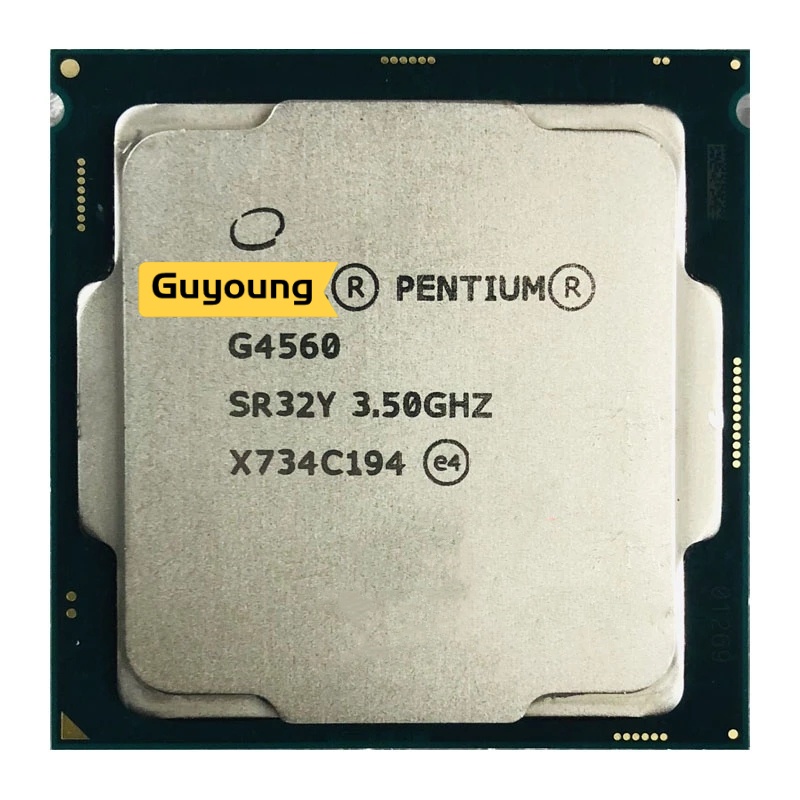 奔騰 G4560 3.5 GHz 二手雙核四線程 54W CPU 處理器 LGA 1151