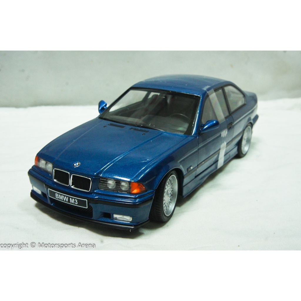 【現貨特價】1:18 Solido BMW M3 E36 Coupe 1994 藍色 ※合金可開※