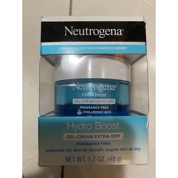 露德清玻尿酸保濕霜 Neutrogena Hydro Boost Gel-cream extra dry