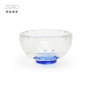 ZERO原點居家 品茗杯 精品玻璃碗 茶具 水晶耐熱小茶杯 35cc 五色任選