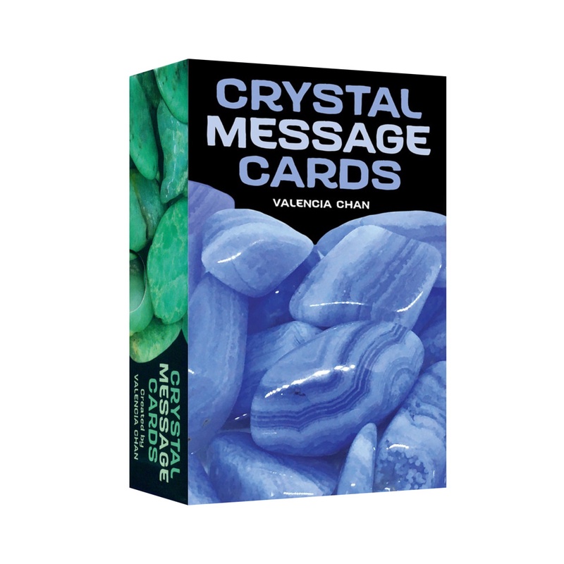 水晶訊息卡,贈中文翻譯｜Crystal Message Cards，探索來自水晶的智慧【左西】