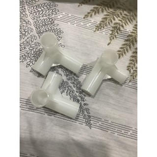 衣架鞋架配件塑膠加厚三通、四通內徑19mm